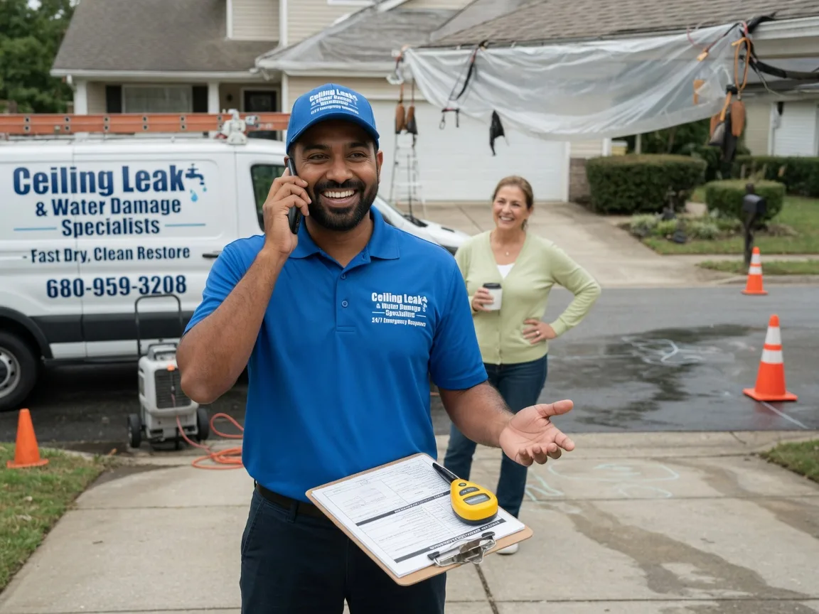 Ceiling Leak Cleanup Rantoul, KS FAQs